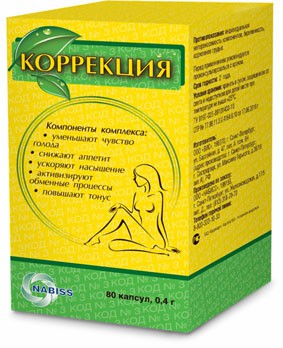 КОРРЕКЦИЯ КАПС. 0,4Г №80 (БАД) - Мошково